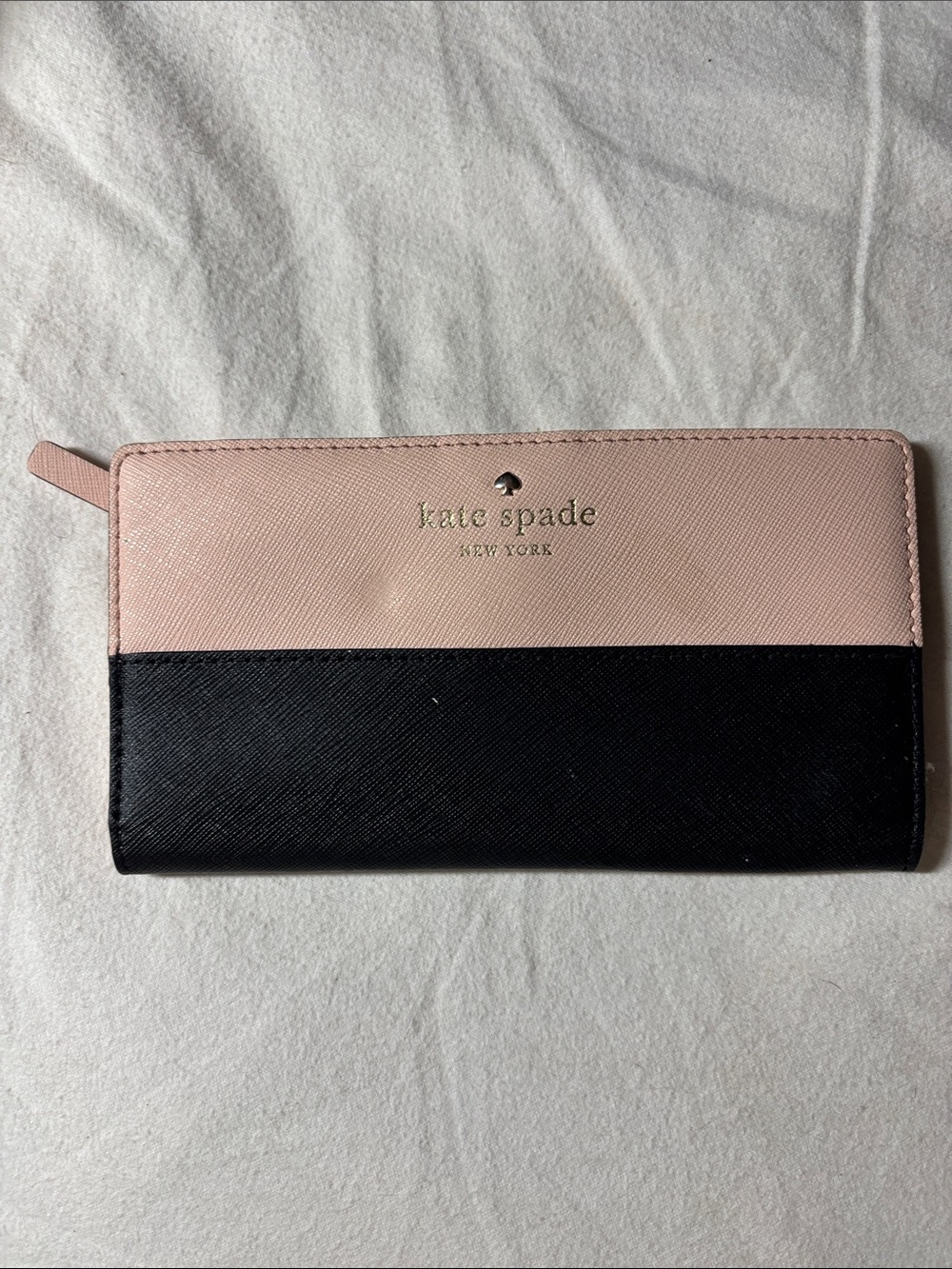 Two-Tone Blush Pink Wallet